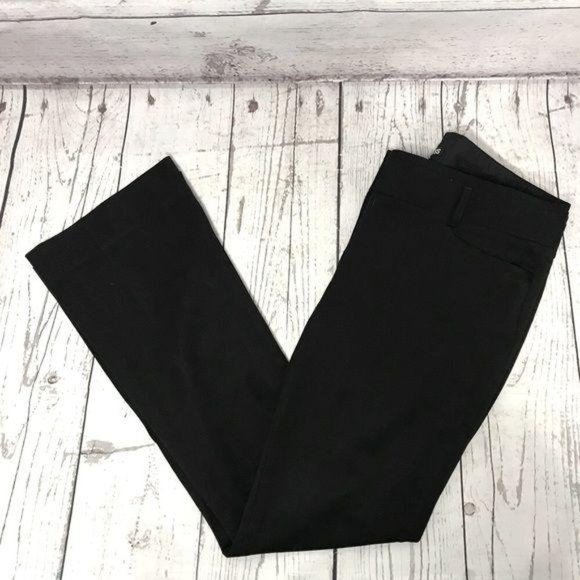 Express Columnist Black Dress Pants Size 6 Short - Picture 2 of 9
